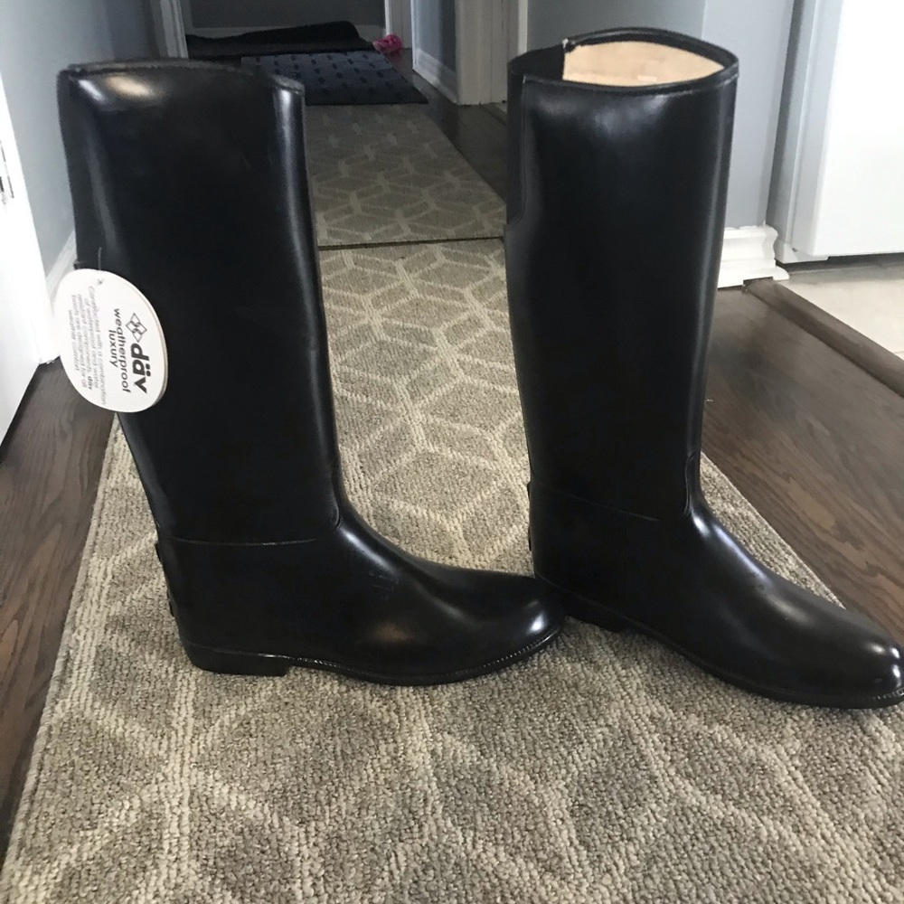 Lined Tall Rain Boots
